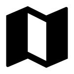 Map 2 Fill SVG Icon